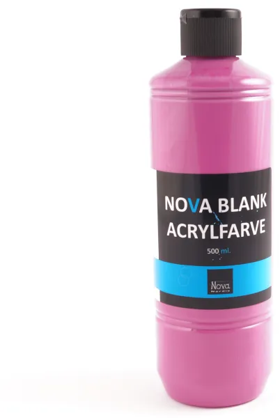 Nova pintura acrílica brillante 500 ml. Rosa