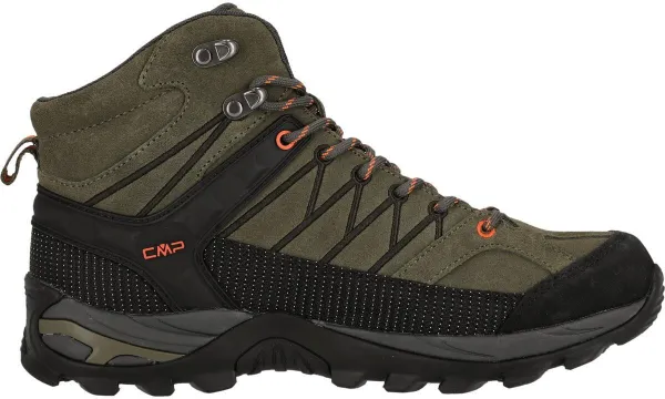 CMP Rigel Mid Trekking Botas de Hombre, verde